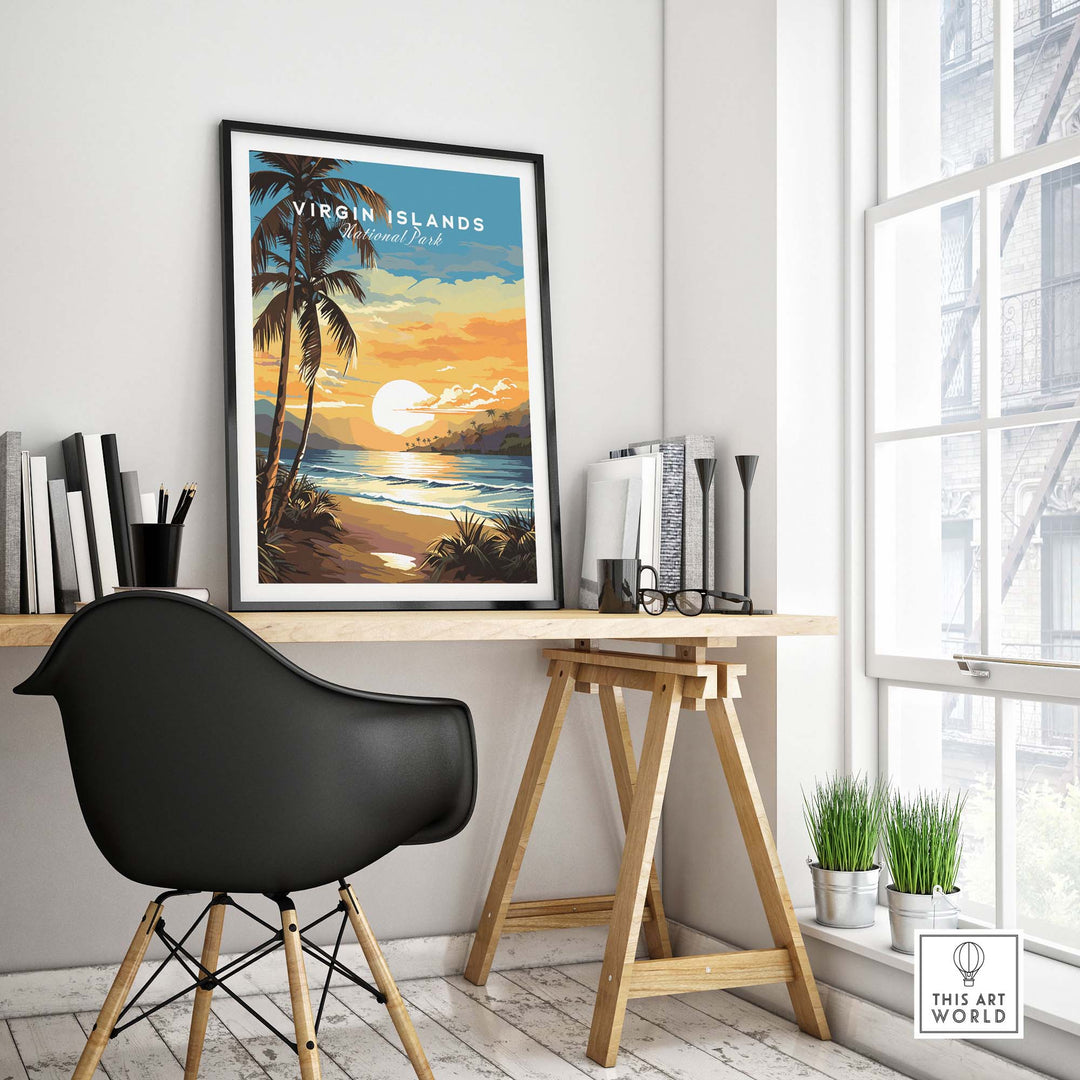 Virgin Islands National Park Art Print