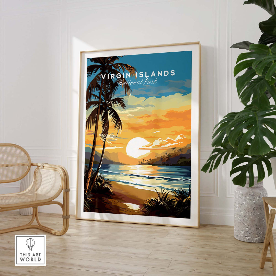 Virgin Islands National Park Art Print