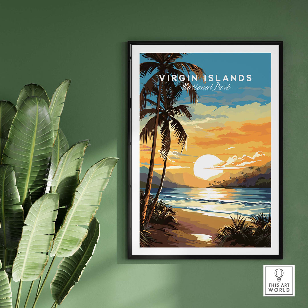 Virgin Islands National Park Art Print
