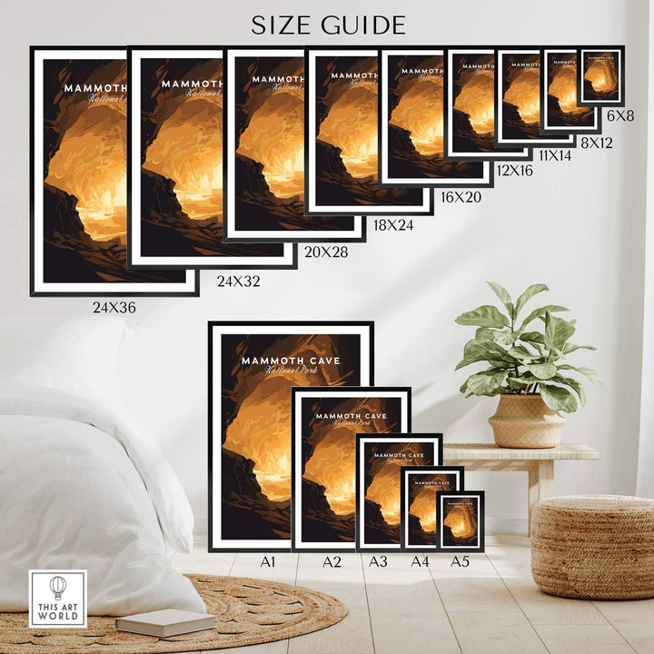Mammoth Cave National Park Poster