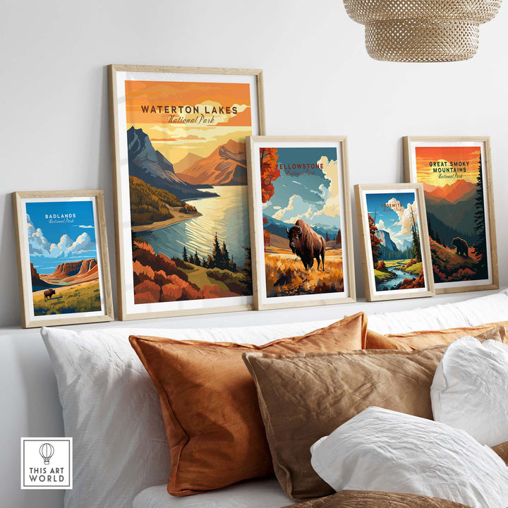 Waterton Lakes National Park Art Print