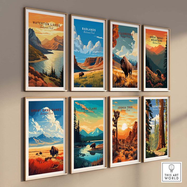 Waterton Lakes National Park Art Print
