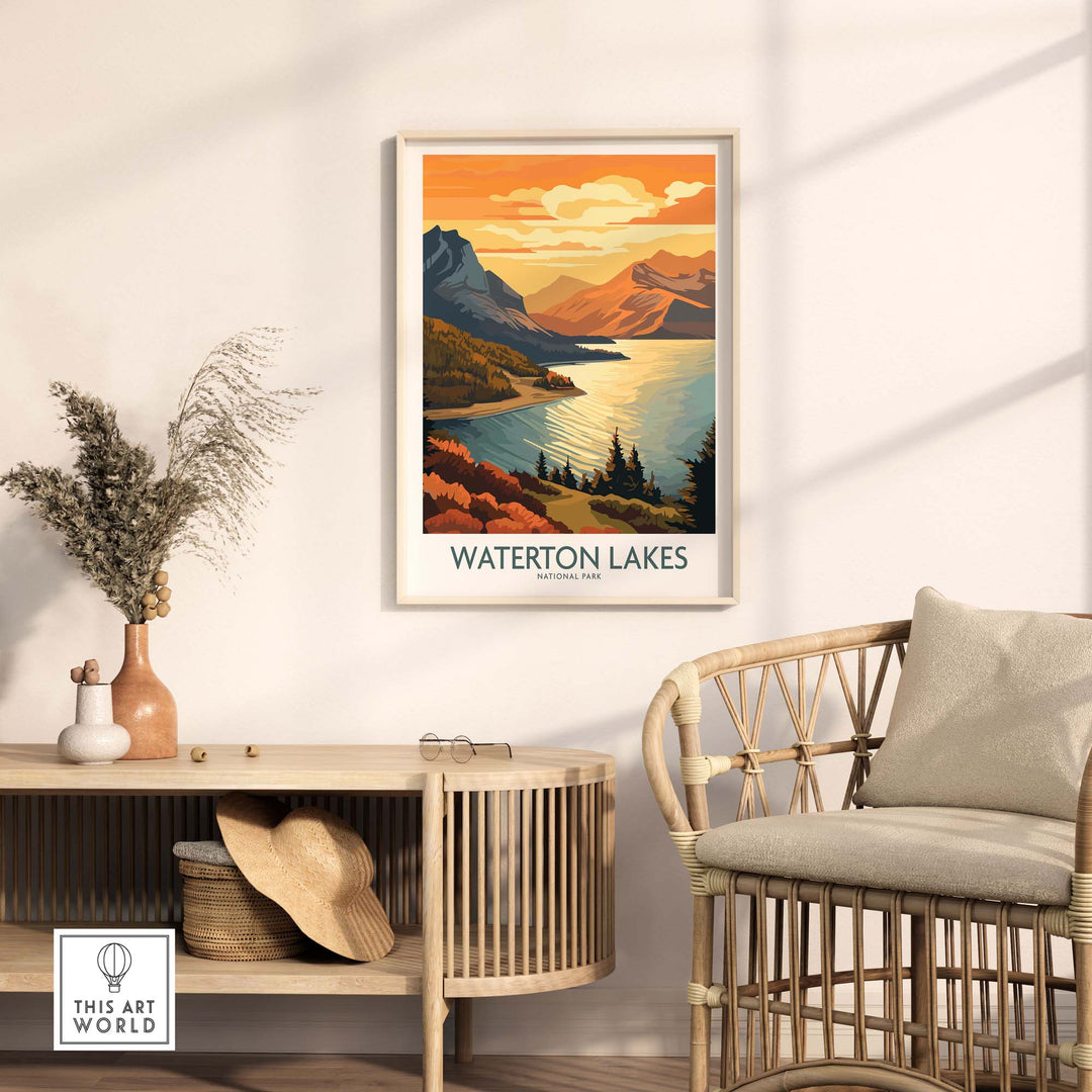 Waterton Lakes National Park Wall Art