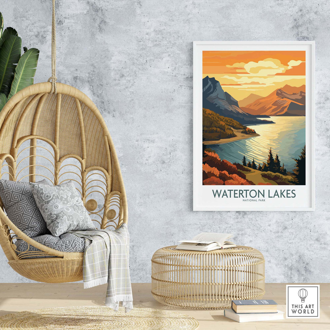 Waterton Lakes National Park Wall Art