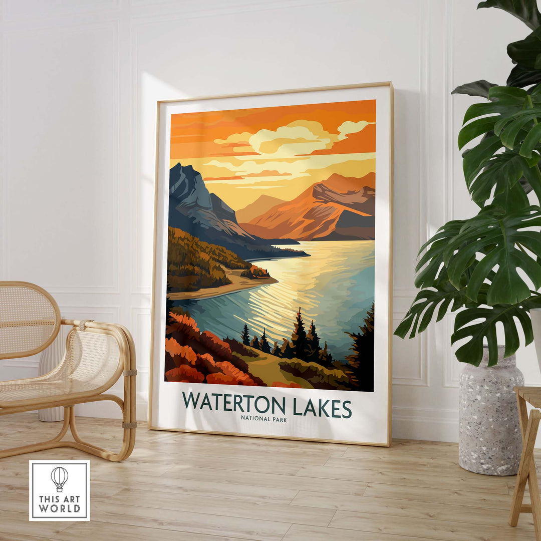 Waterton Lakes National Park Wall Art