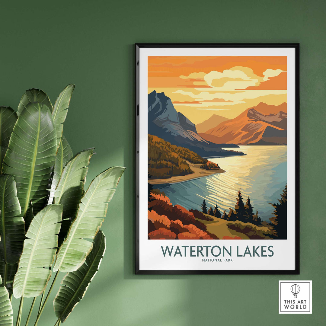 Waterton Lakes National Park Wall Art