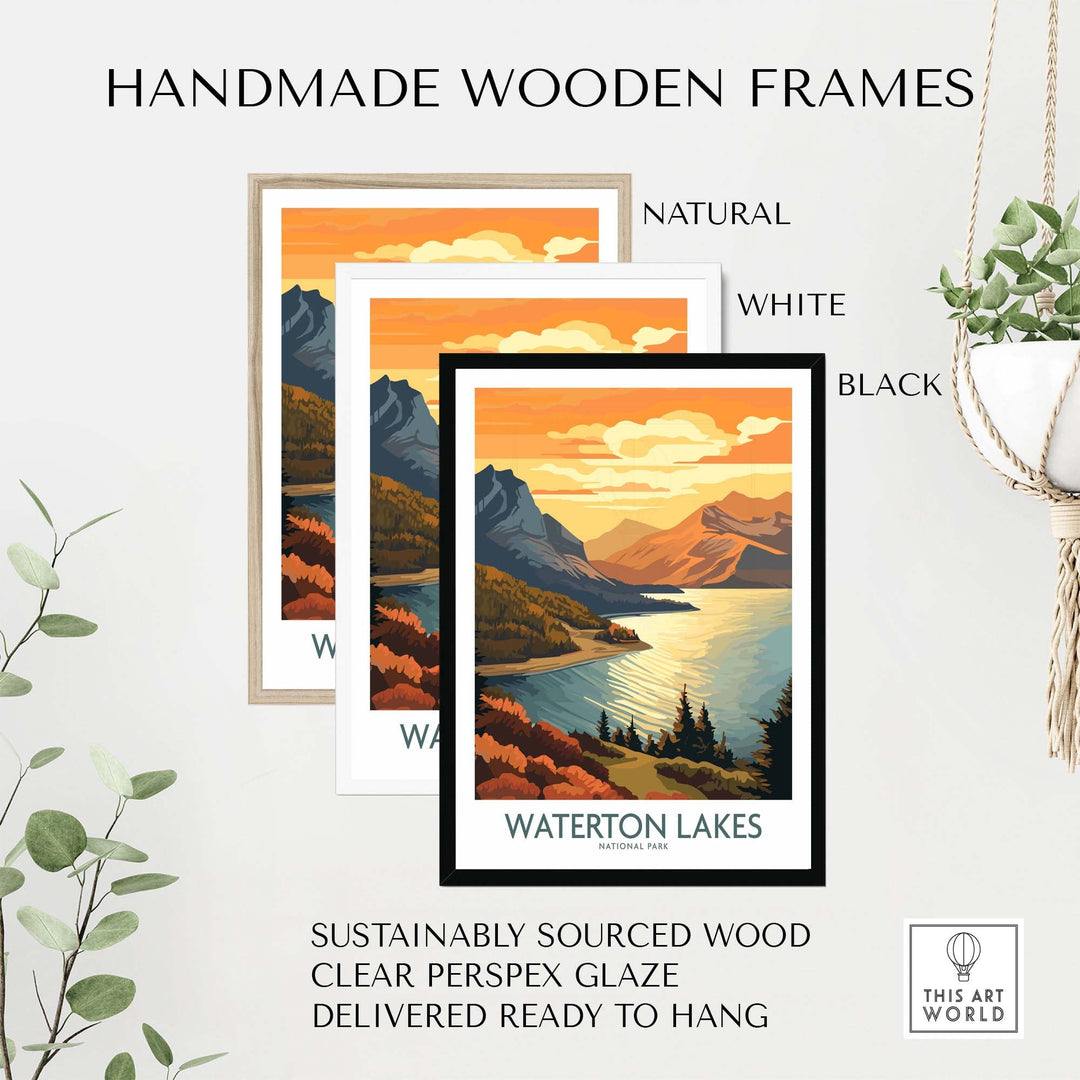Waterton Lakes National Park Wall Art