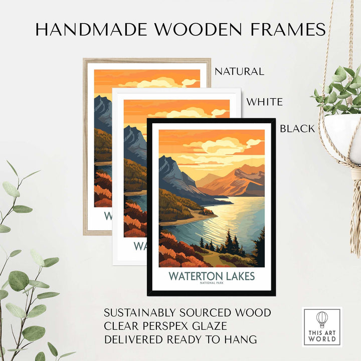 Waterton Lakes National Park Wall Art