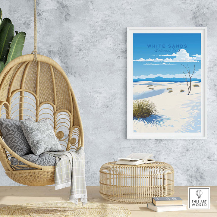 White Sands National Park Poster