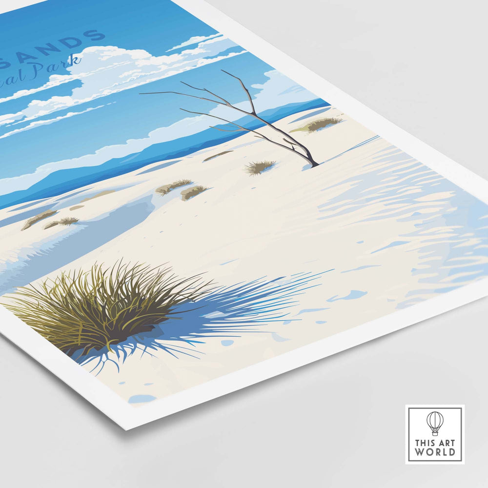 White Sands National Park Poster