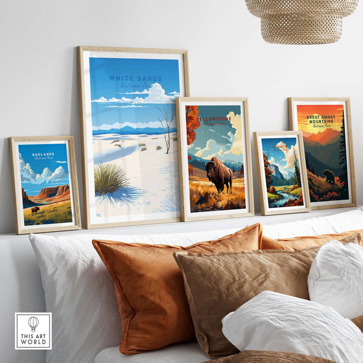 White Sands National Park Poster