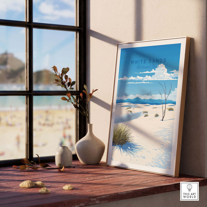 White Sands National Park Poster