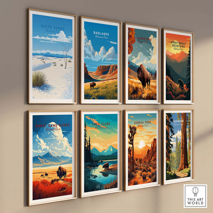 White Sands National Park Poster