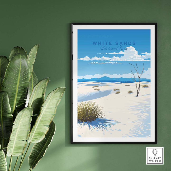 White Sands National Park Poster