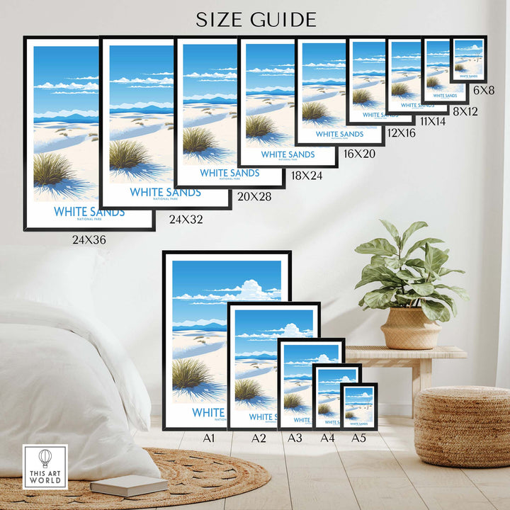White Sands National Park Print