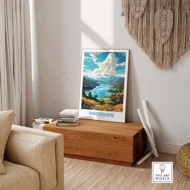 Windermere Lake District Poster