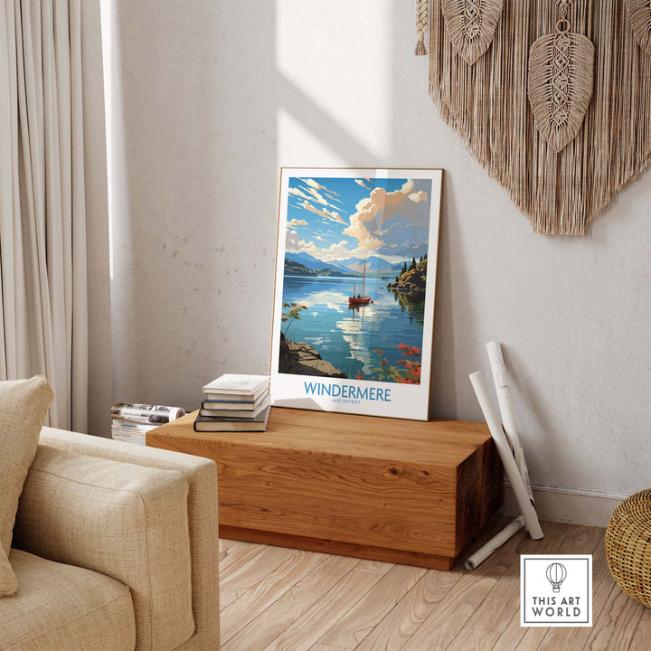 Windermere Travel Poster