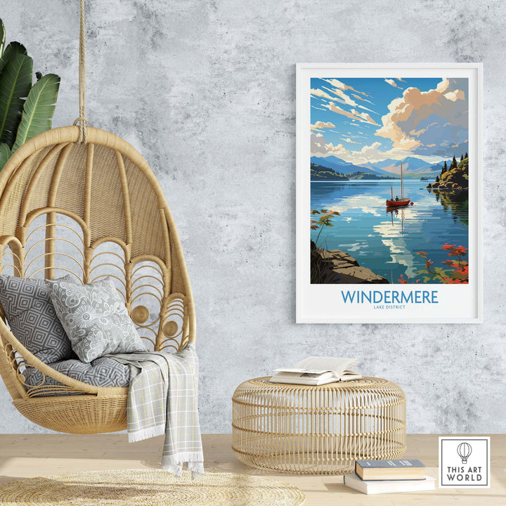 Windermere Travel Poster