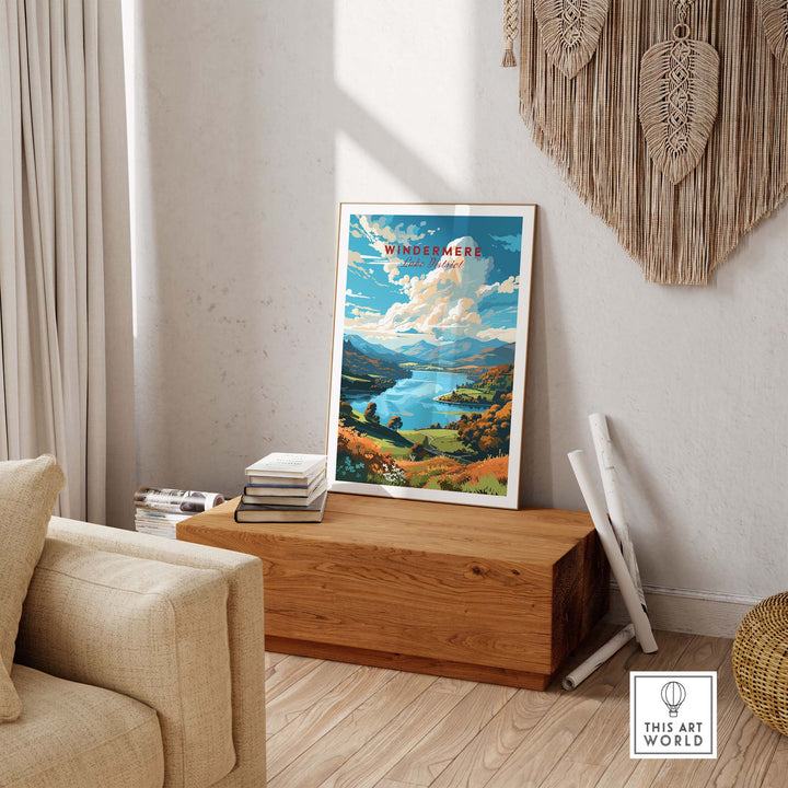 Windermere Travel Print
