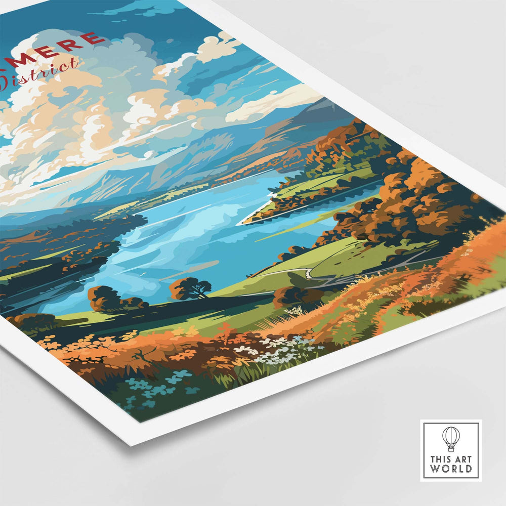 Windermere Travel Print