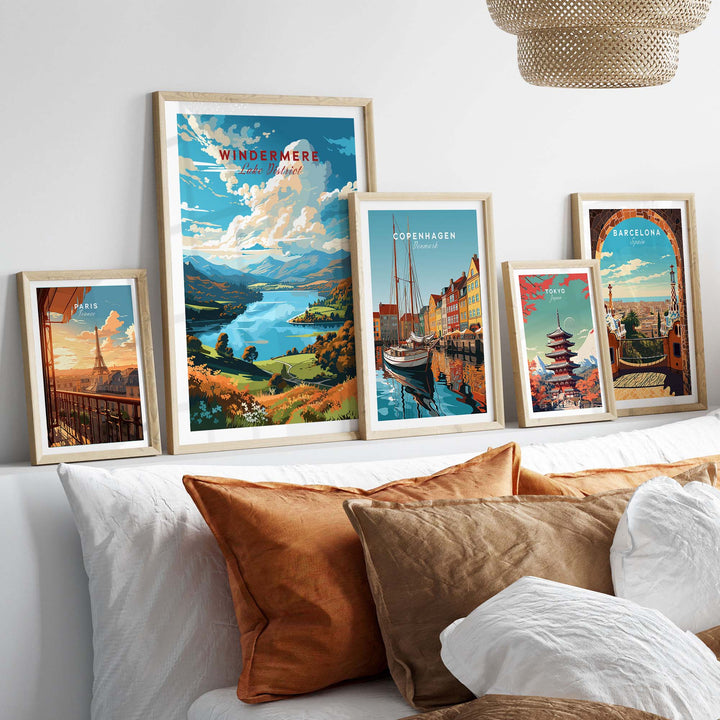 Windermere Travel Print