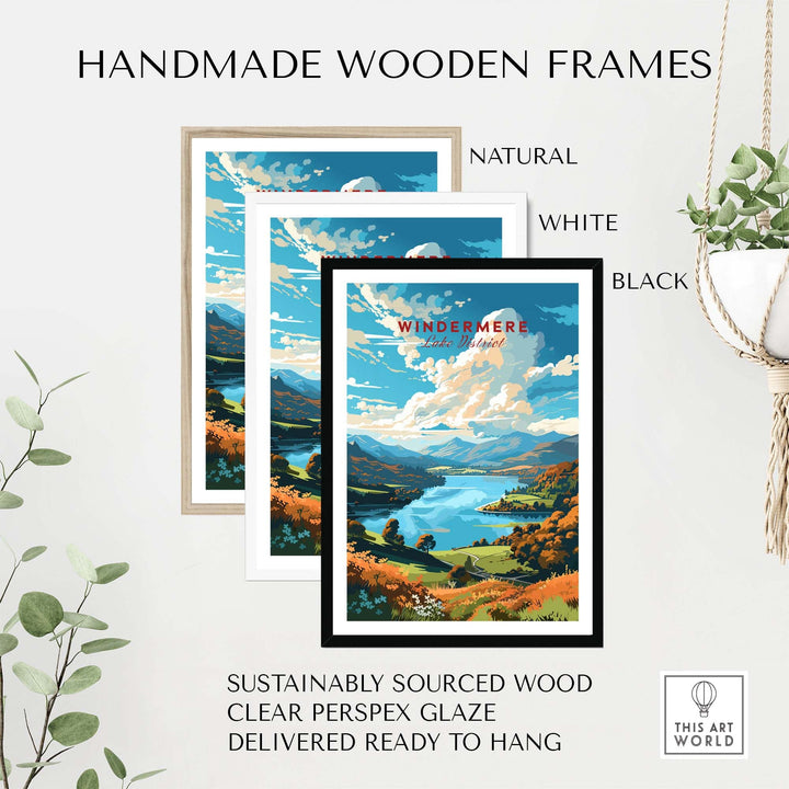Windermere Travel Print