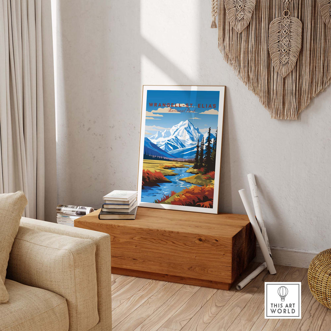Wrangell-St. Elias National Park Art Print