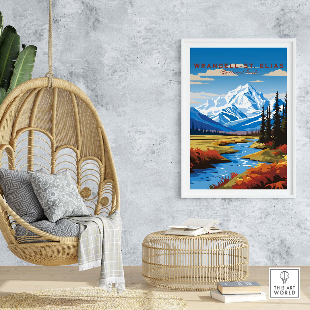 Wrangell-St. Elias National Park Art Print