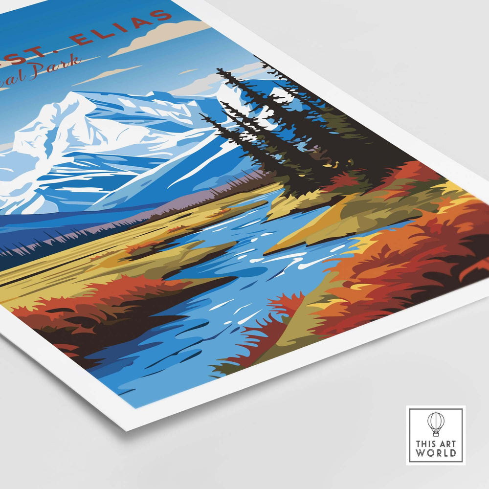 Wrangell-St. Elias National Park Art Print