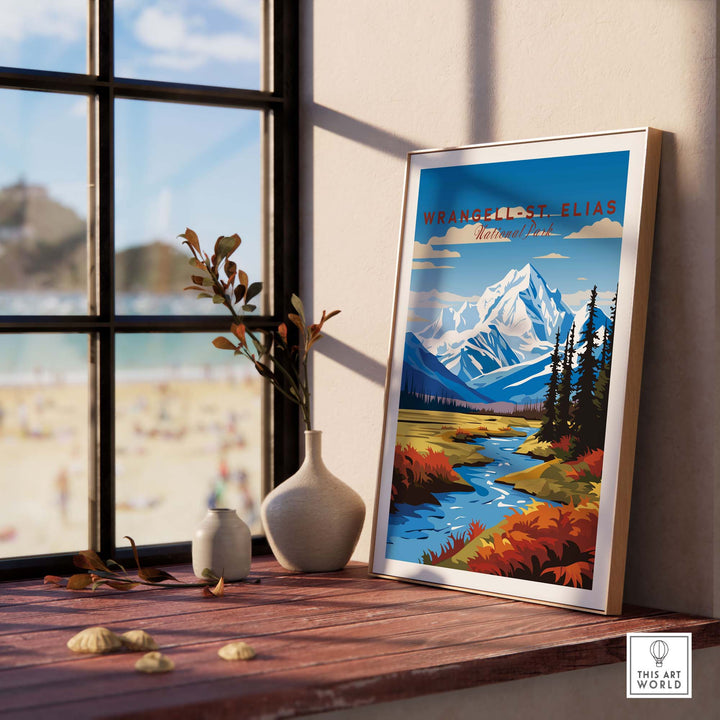 Wrangell-St. Elias National Park Art Print