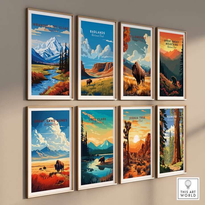 Wrangell-St. Elias National Park Art Print