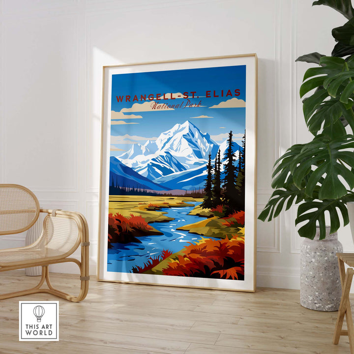 Wrangell-St. Elias National Park Art Print