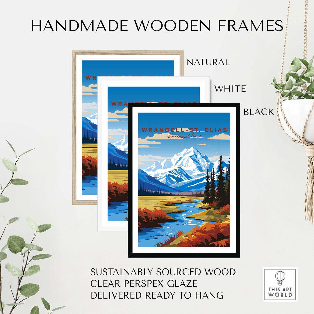 Wrangell-St. Elias National Park Art Print