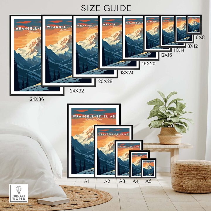 Wrangell-St. Elias National Park Poster