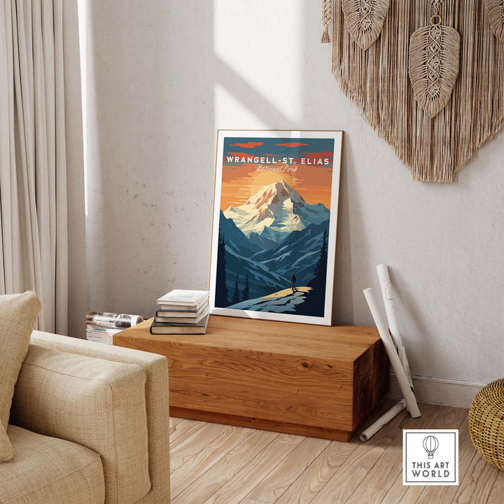 Wrangell-St. Elias National Park Poster