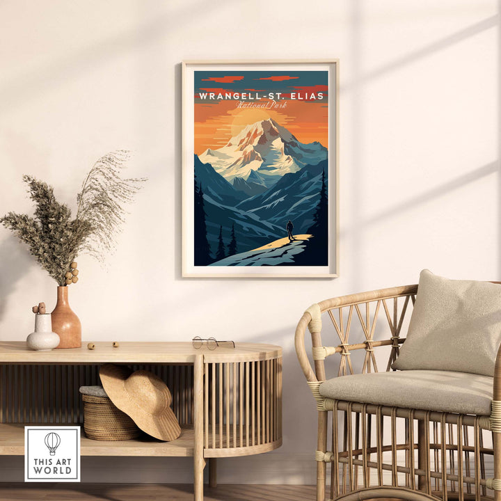 Wrangell-St. Elias National Park Poster