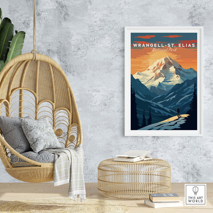 Wrangell-St. Elias National Park Poster
