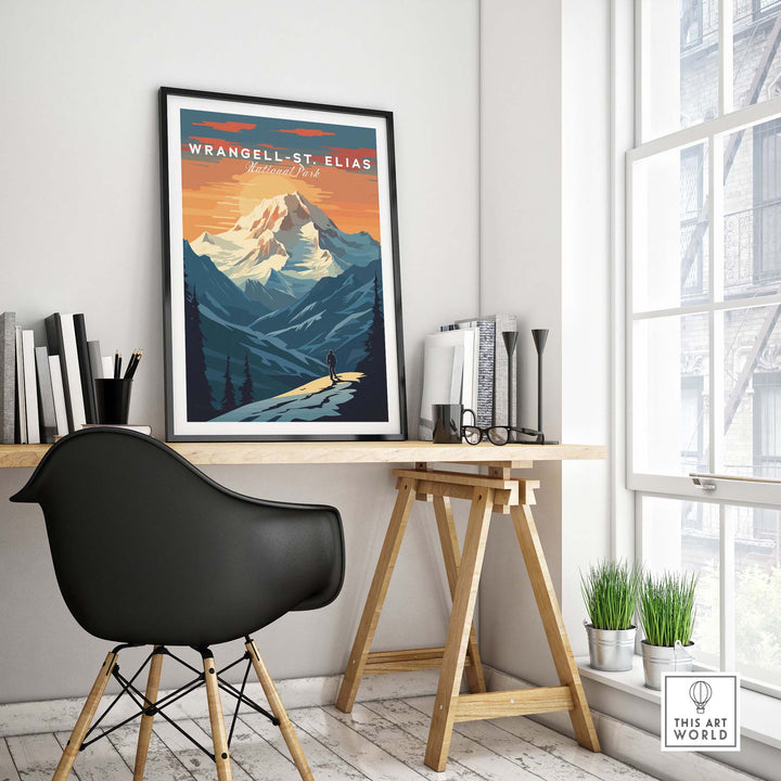 Wrangell-St. Elias National Park Poster