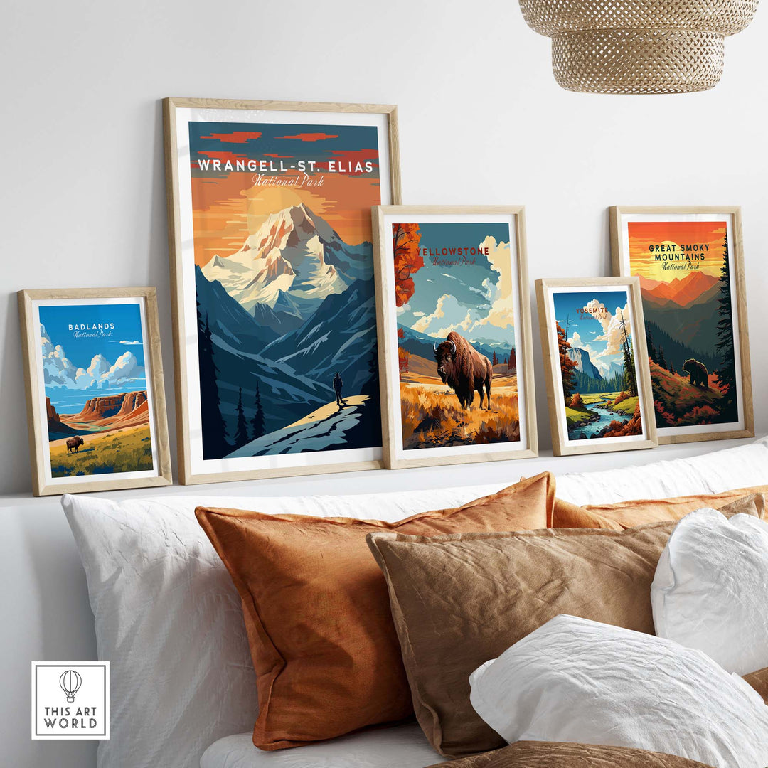 Wrangell-St. Elias National Park Poster