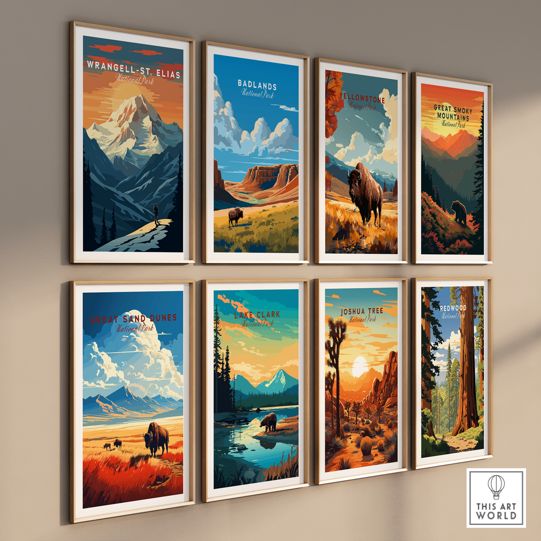Wrangell-St. Elias National Park Poster