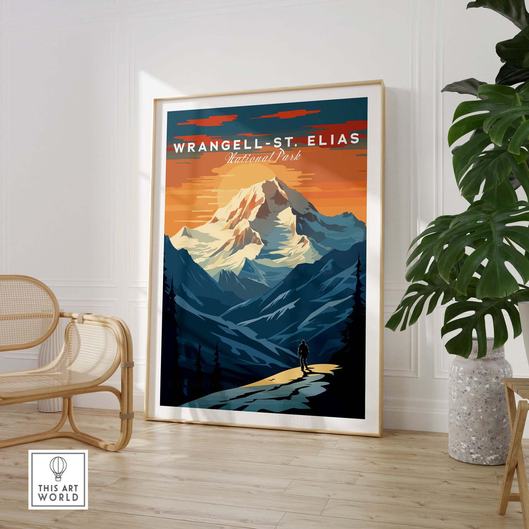 Wrangell-St. Elias National Park Poster