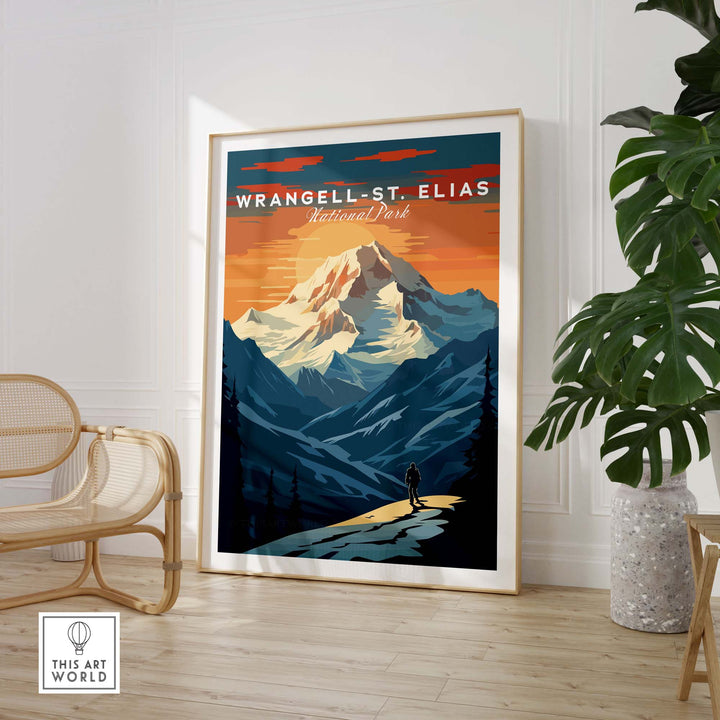 Wrangell-St. Elias National Park Poster
