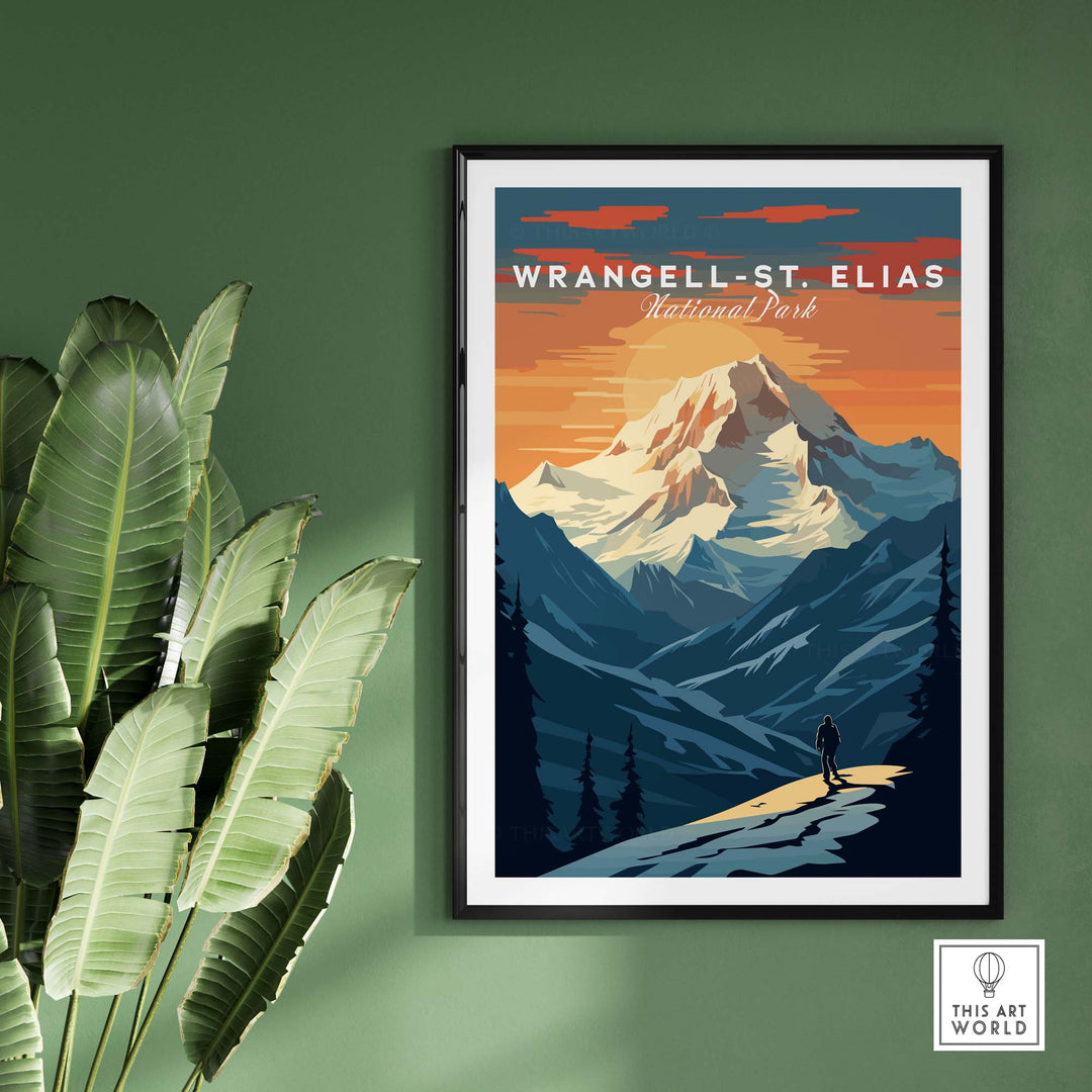 Wrangell-St. Elias National Park Poster