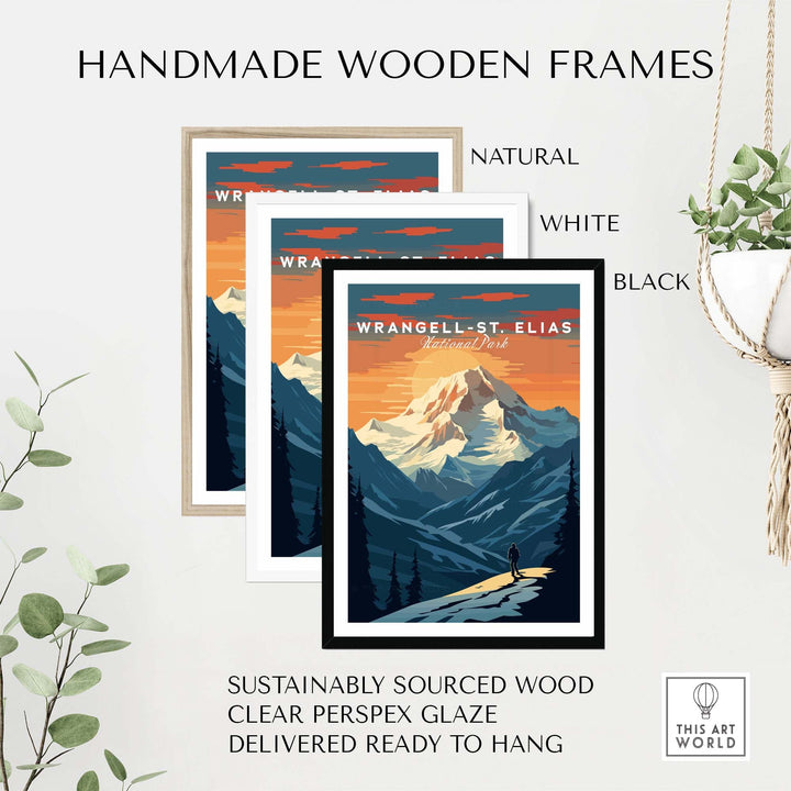 Wrangell-St. Elias National Park Poster