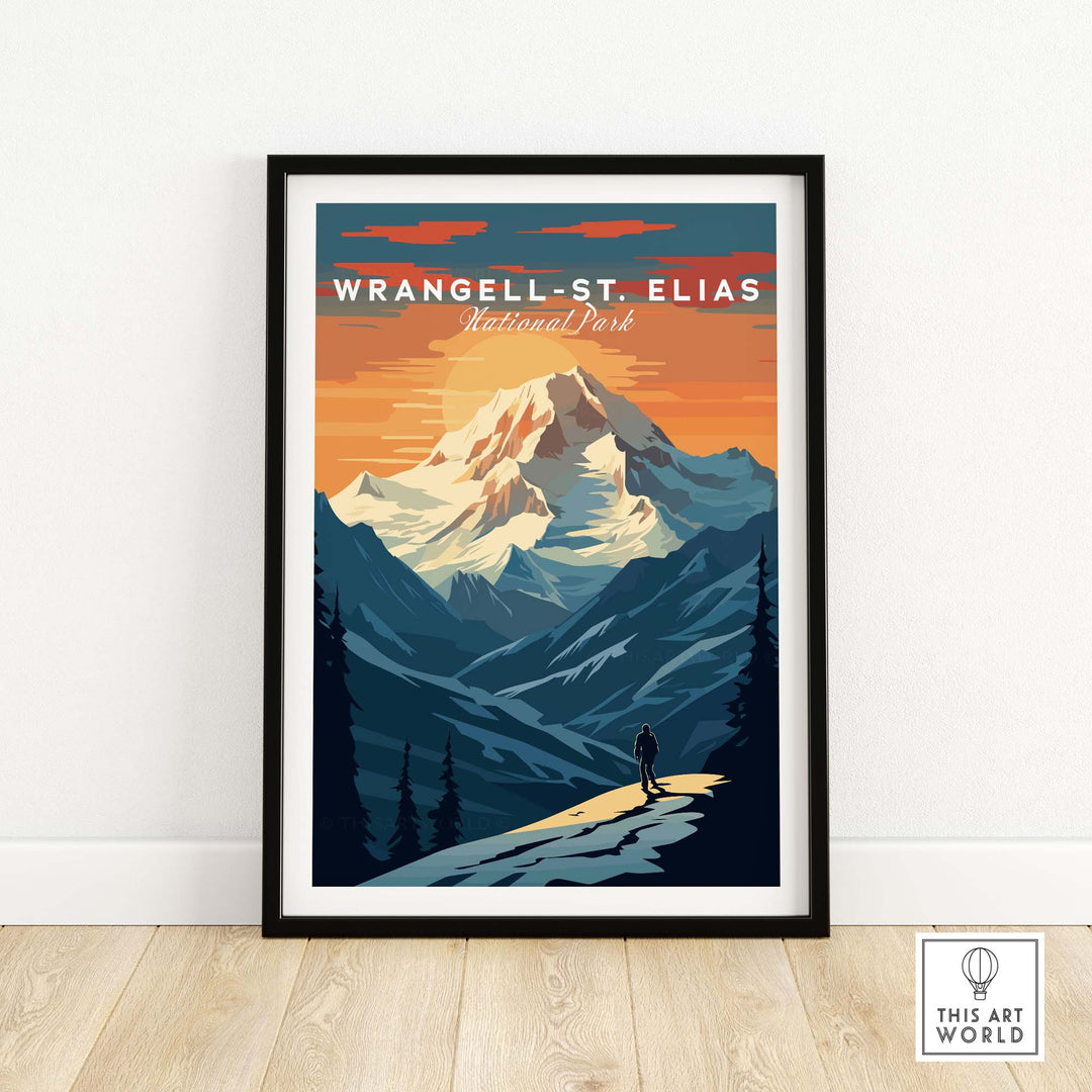 Wrangell-St. Elias National Park Poster