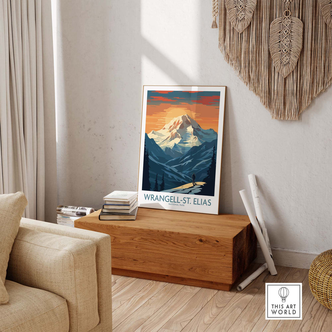 Wrangell-St. Elias National Park Print