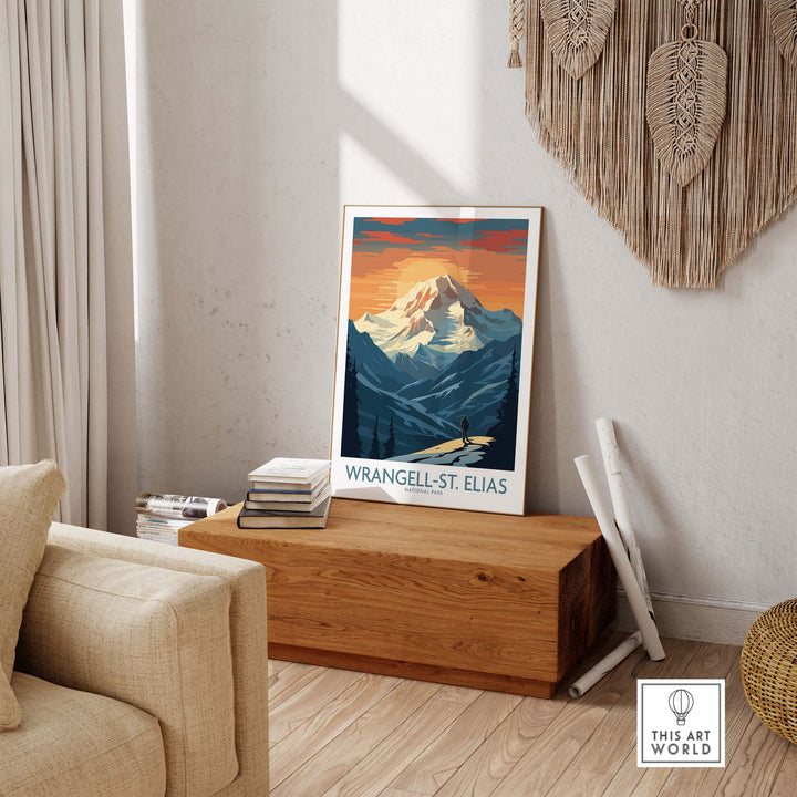 Wrangell-St. Elias National Park Print