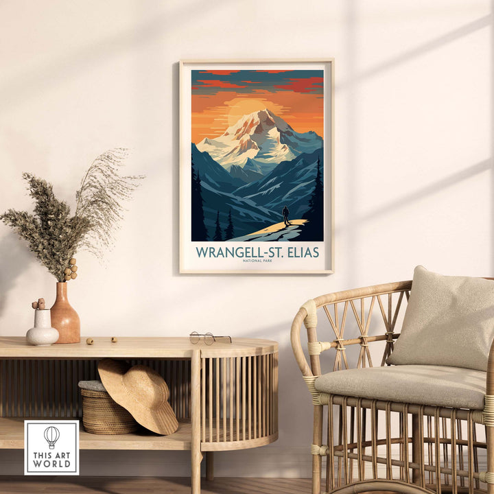 Wrangell-St. Elias National Park Print