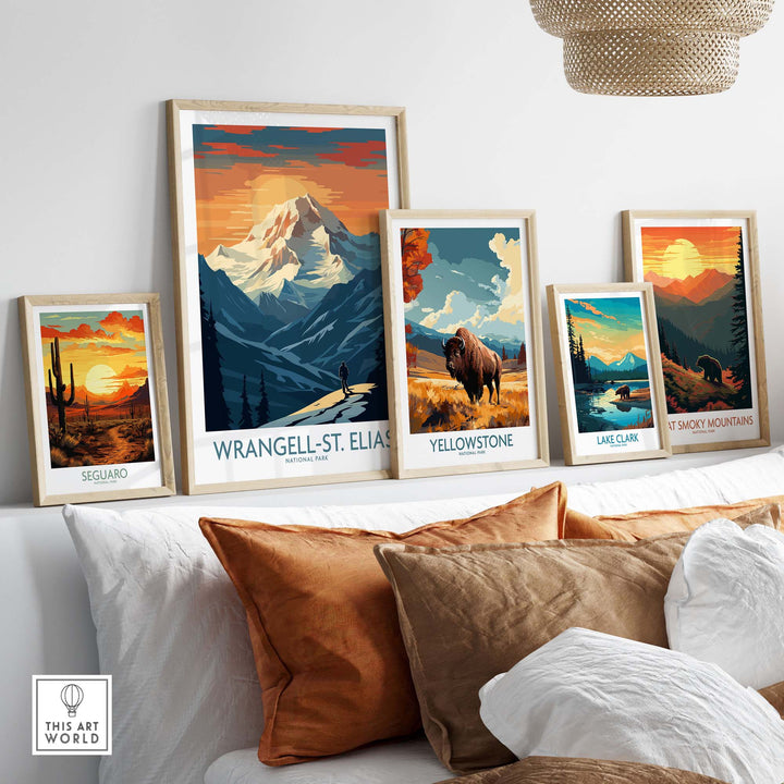 Wrangell-St. Elias National Park Print