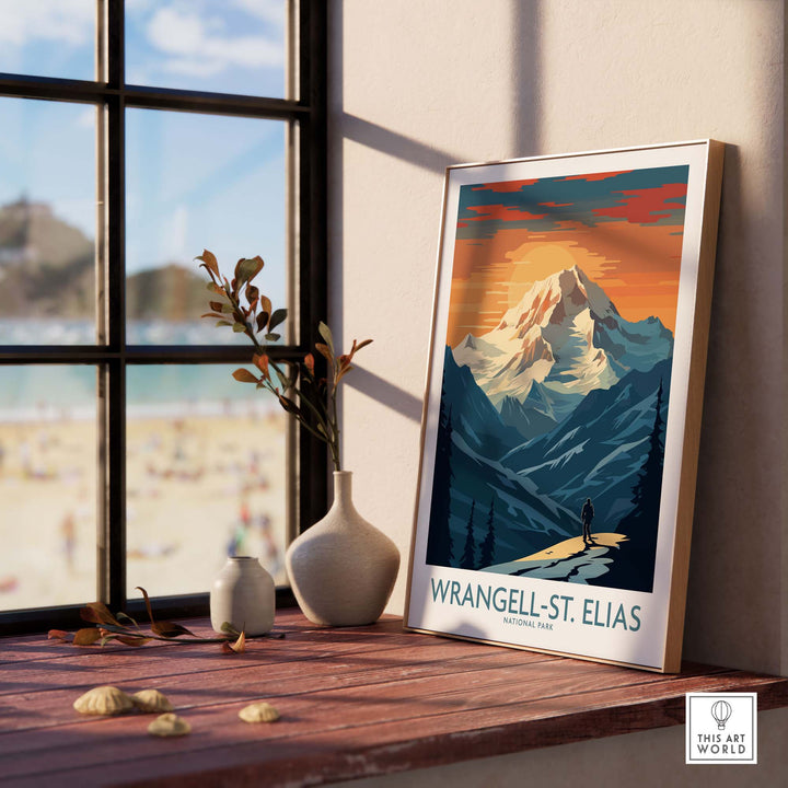 Wrangell-St. Elias National Park Print